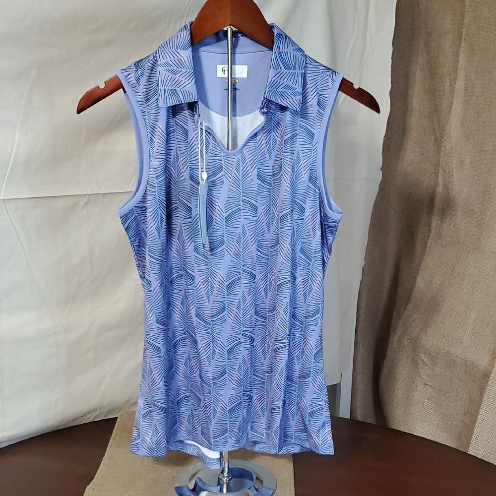 Greg Norman Performance Golf NWT Moisture Wicking Play-dry Purple Tank Size Sm
